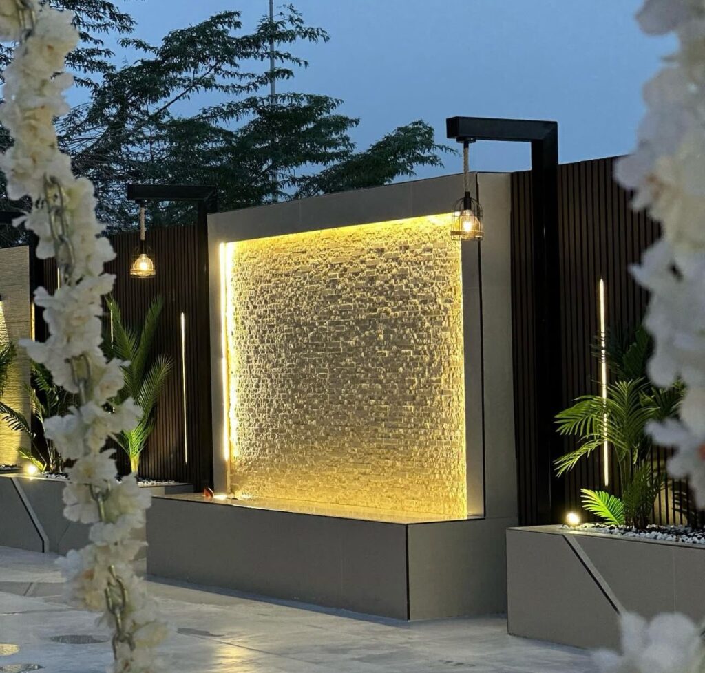 تصميم شلالات بالأحساء